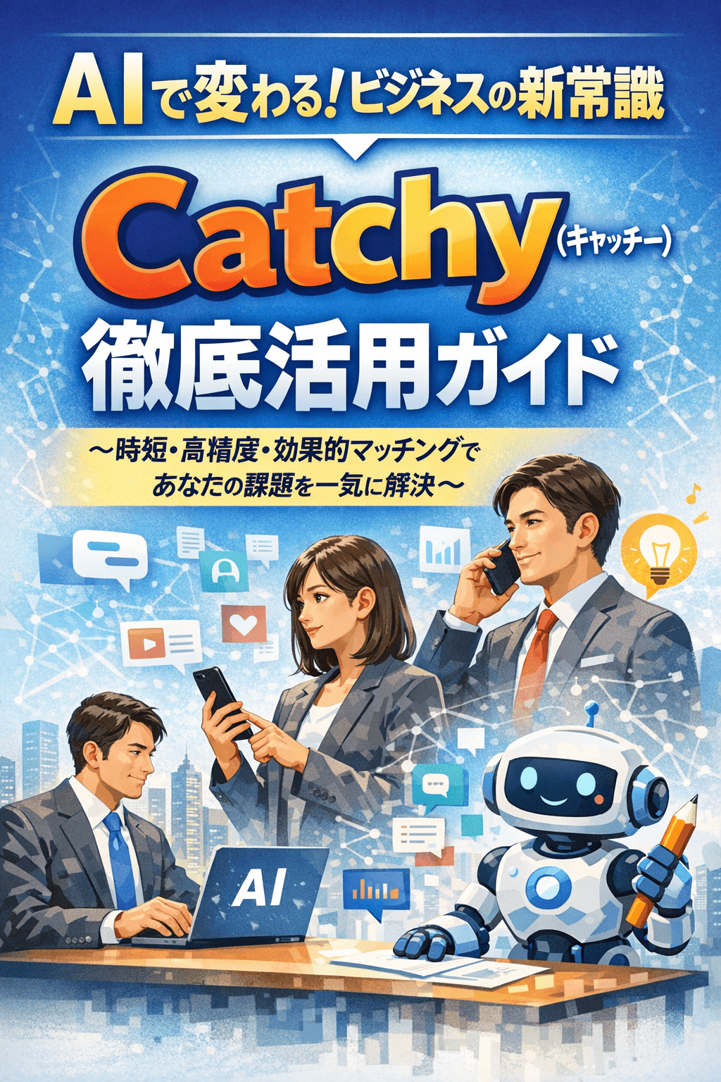 AIで変わる！ビジネスの新常識「Catchy（キャッチー）」徹底活用ガイド 〜時短・高精度・効果的マッチングであなたの課題を一気に解決〜