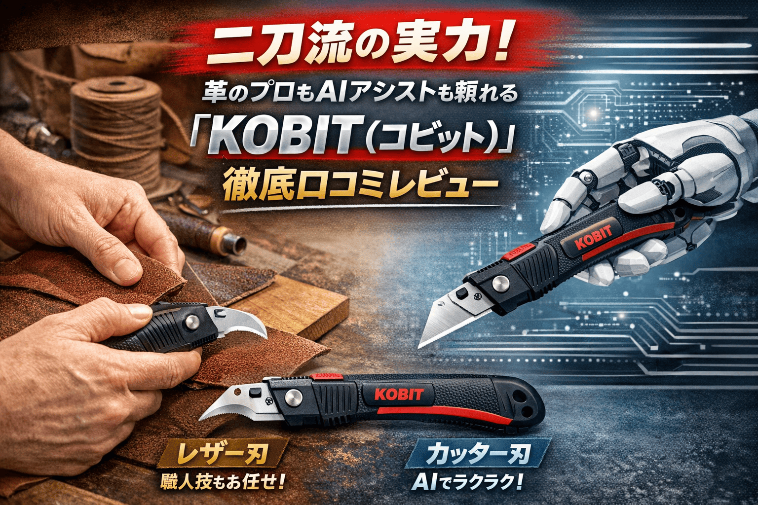 二刀流の実力！革のプロもAIアシストも頼れる「KOBIT（コビット）」徹底口コミレビュー